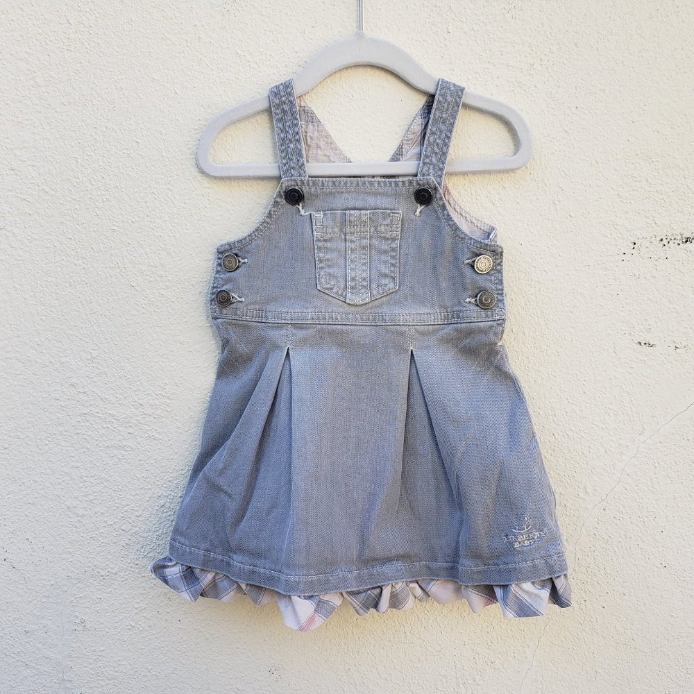 Burberry Baby Denim Overall Dress